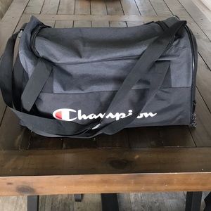 Champion Black Athletic Sports Bag